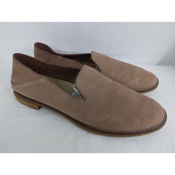 SPERRY Shoes - SPERRY Seaport Levy Brown Leather Memory-Foam Slip-On Loafers Womens Size 8.5